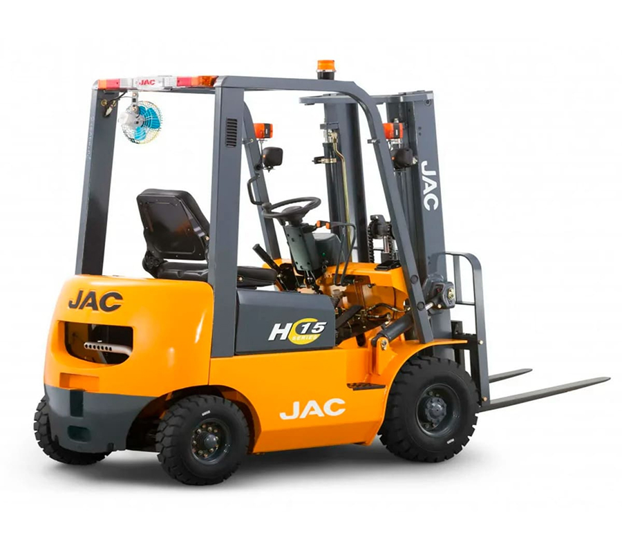 Бензиновый вилочный погрузчик JAC CPQD15