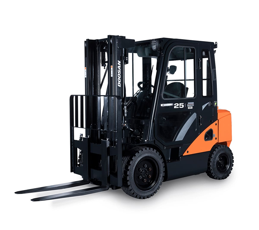 Дизельный вилочный погрузчик Doosan D25S-7