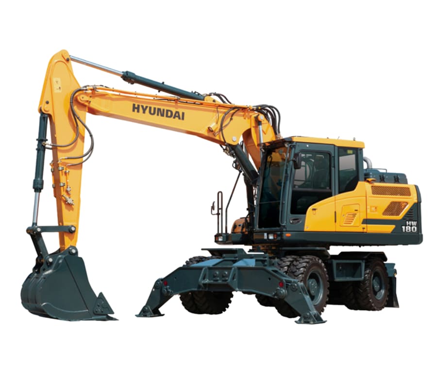 Экскаватор Hyundai HW180