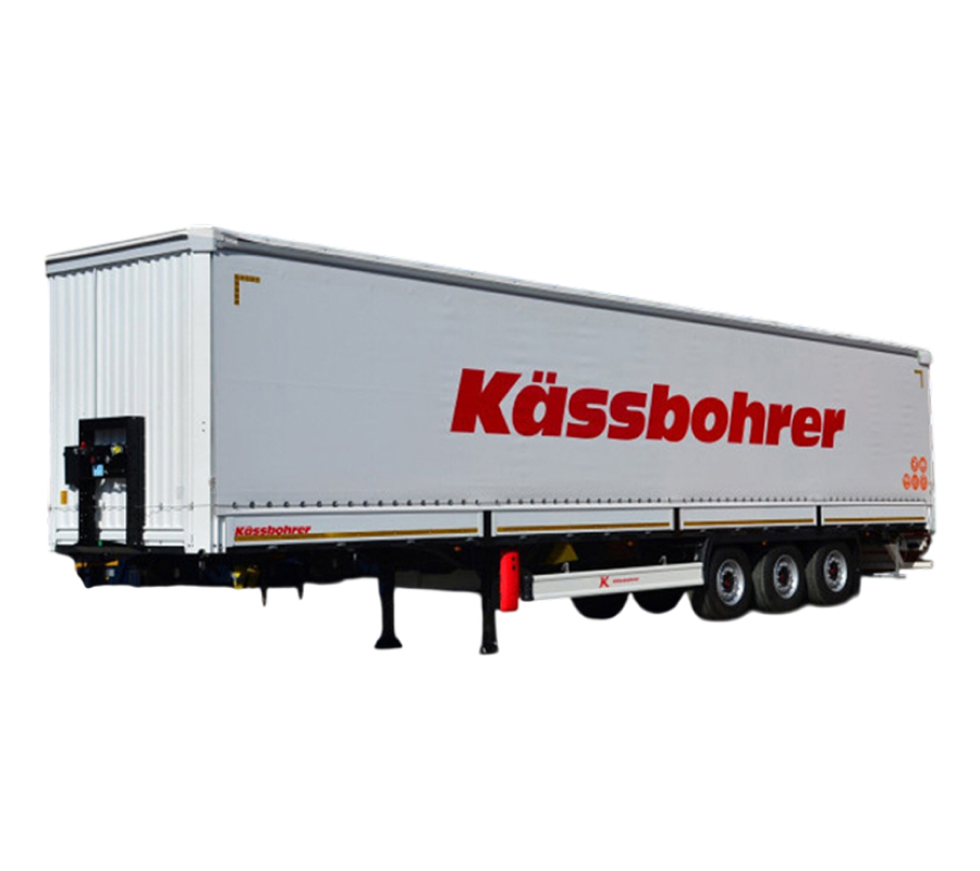 Полуприцеп Kassbohrer Multimodel шторно-бортовой