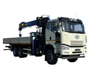 Бортовой FAW CA3250 с КМУ DONG YANG 2725