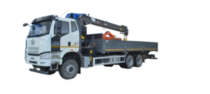 Бортовой FAW CA3250 с КМУ HIAB 160