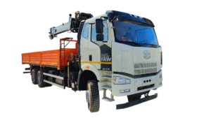 Бортовой FAW CA3250 с КМУ HIAB 190