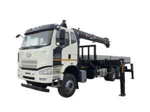 Бортовой FAW CA3250 с КМУ HIAB 270