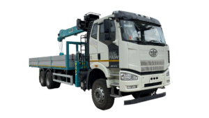 Бортовой FAW CA3250 с КМУ HKTC 7016
