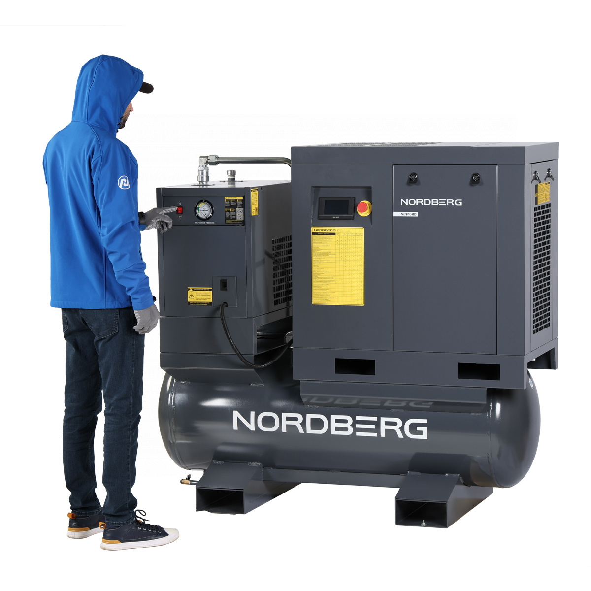 Компрессор винтовой NORDBERG NCF10RD