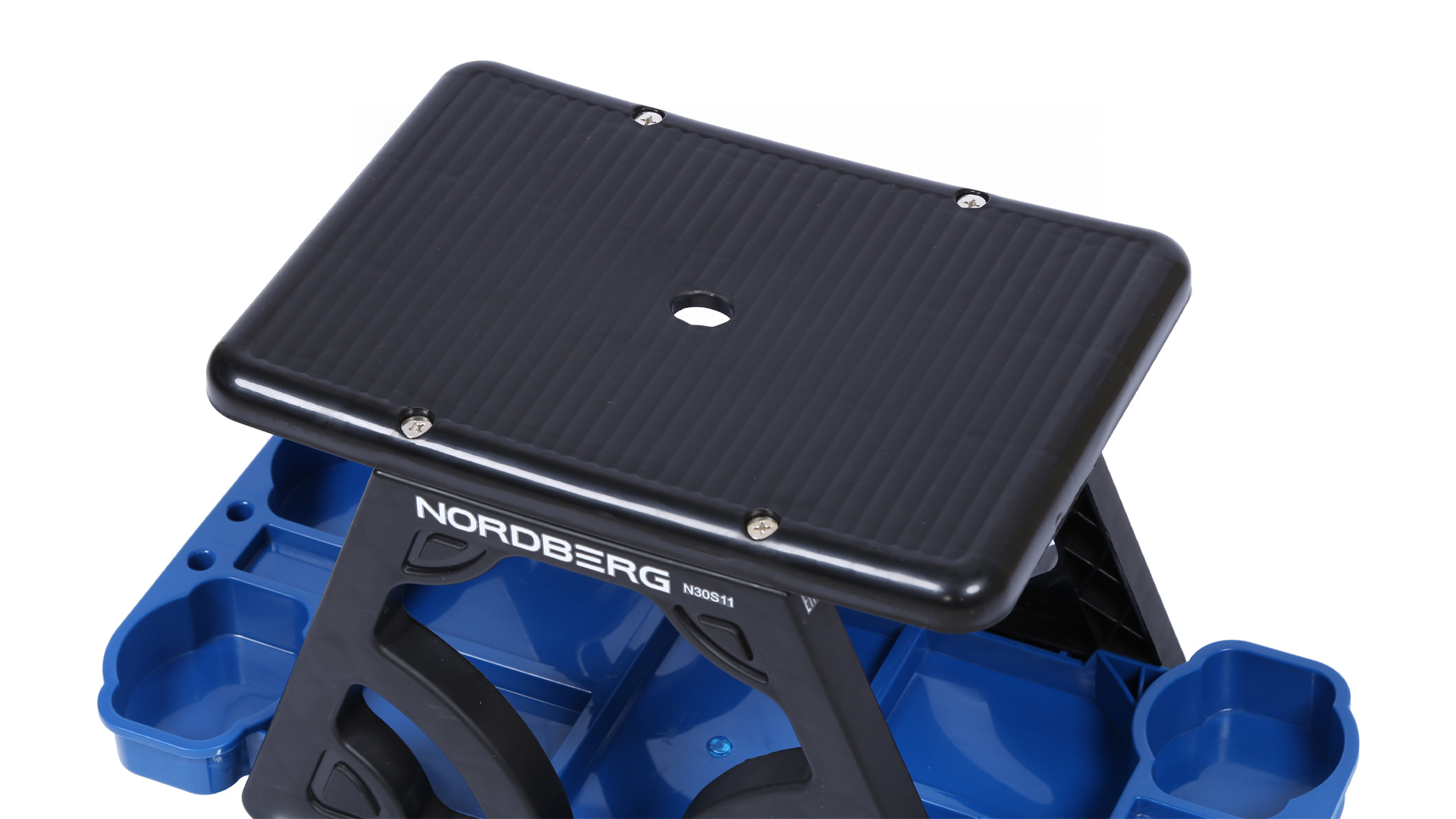 Сиденье ремонтное на колесах с лотком для инструмента NORDBERG N30S11